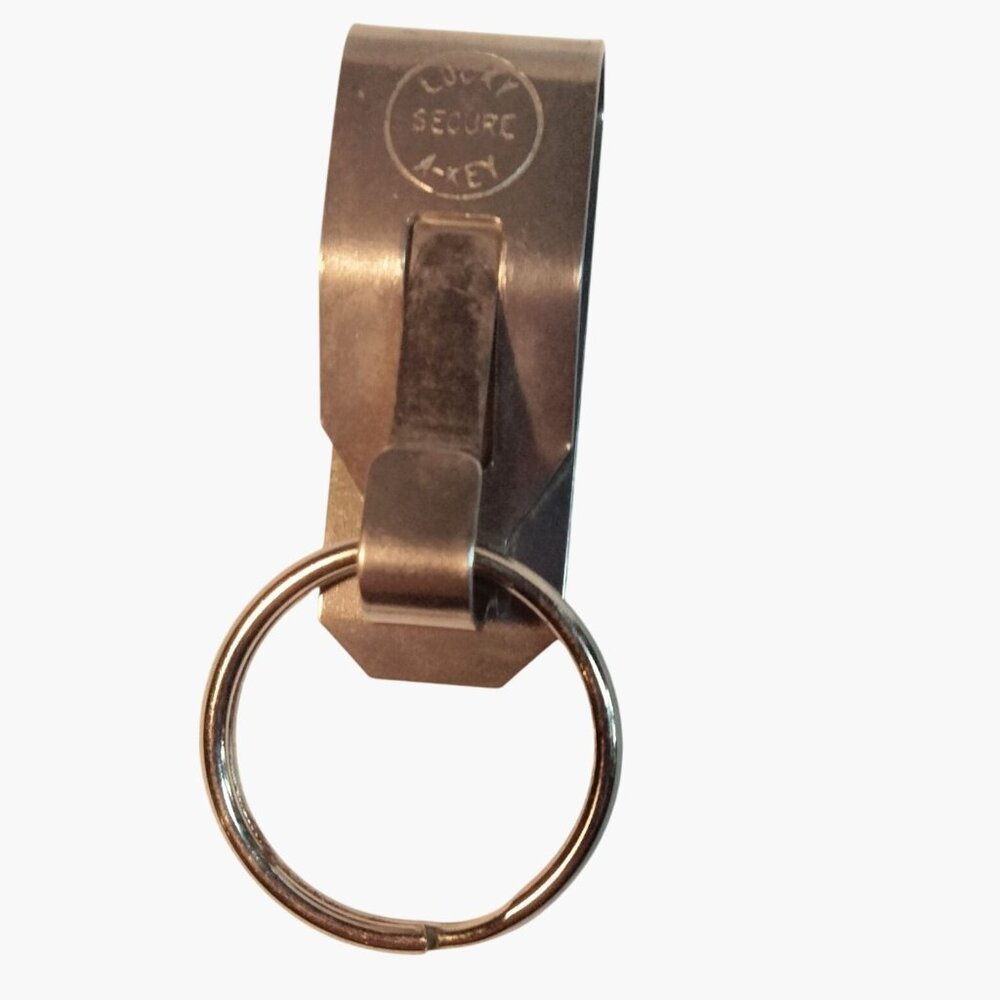 Lucky Secure Metal Key Ring Clip